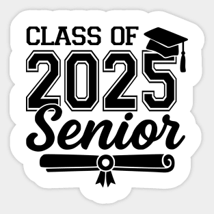 Class of 2025 Senior Graduation High School College Grad Gift Sticker